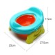 Sulankstomas naktipuodis 3in1 "Travel Potty" mėlynas