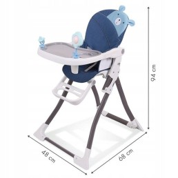 Maitinimo kėdutė Renifer Ecotoys Blue