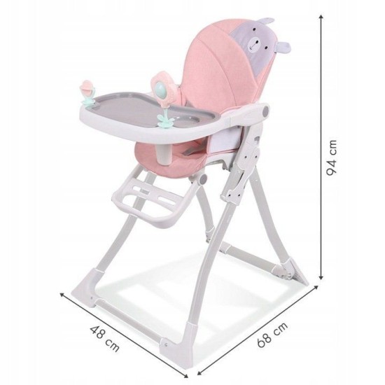 Maitinimo kėdutė Renifer Ecotoys Rose