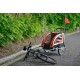 Dviračio priekaba Funfit Kids Pro 2953, raudona