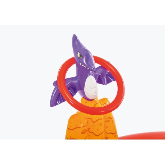 INTEX vandens žaidimų centras "Happy Dino Play Center" purškiančiu vandenį