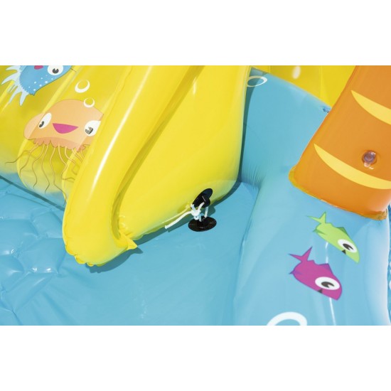 BESTWAY vandens žaidimų centras "Sea life" purškiančiu vandenį