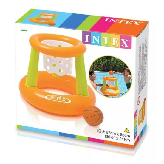 INTEX Pripučiamas plūduriuojantis krepšinio rinkinys 