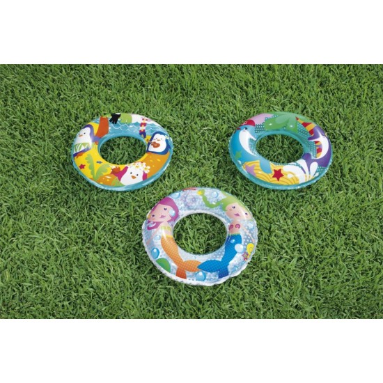 Pripučiamas Ratas BESTWAY 51 cm. "Animals"