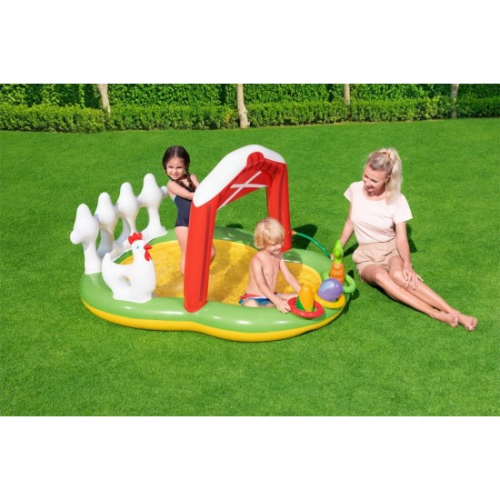 BESTWAY vandens žaidimų baseinas "Little Farmer" 175 x 147 x 102 cm.