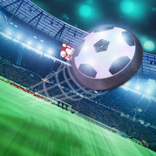 Levituojantis futbolo kamuolys