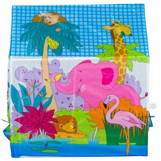 Vaikiška palapinė zoologijos sodas 102 cm