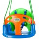 Vienvietės plastikinės sūpynės 3in1 SWING