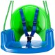 Vienvietės plastikinės sūpynės 3in1 SWING