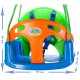 Vienvietės plastikinės sūpynės 3in1 SWING