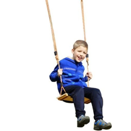 Vienvietės medinės sūpynės Fun