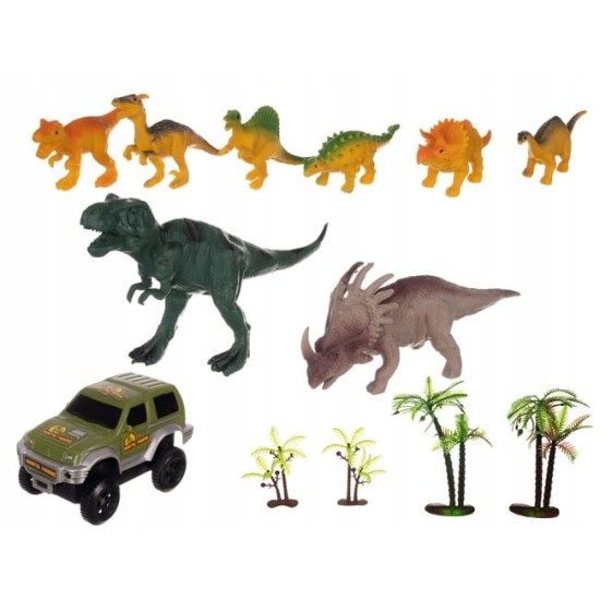 Mega lenktynių trasa xxxl dino parkas 240 el.