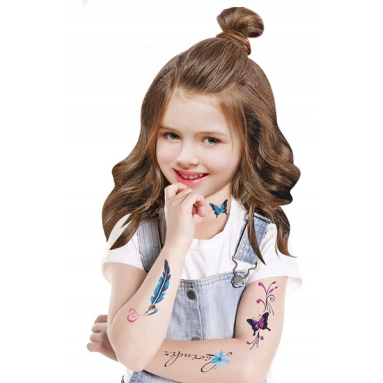 Blizgančio lako tatuiruočių rinkinys