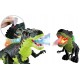 Interaktyvus dinozauras šviečia, riaumoja, vaikšto, kvėpuoja garais
