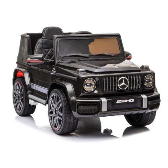 Vienvietis elektromobilis Mercedes G63 AMG 4x4, juodas 