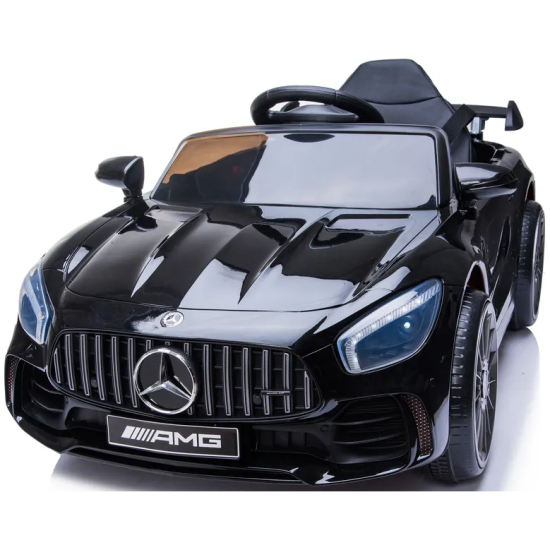 Vienvietis elektromobilis vaikams Mercedes AMG GT R, juodas