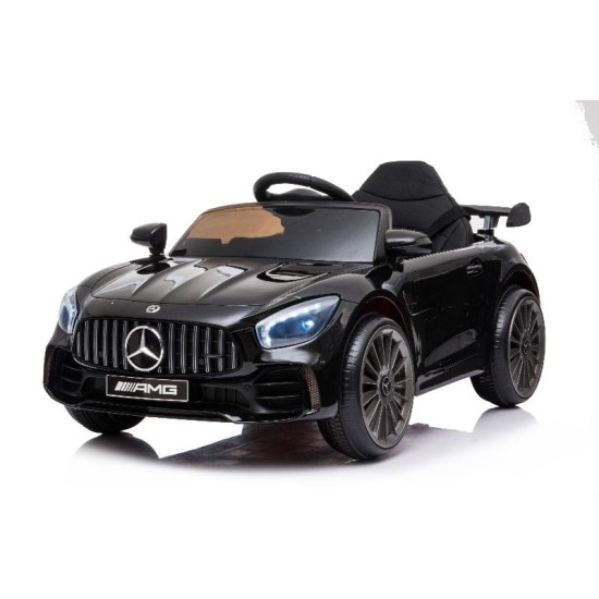 Vienvietis elektromobilis vaikams Mercedes AMG GT R, juodas