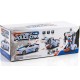Policijos automobilis transformeris - robotas
