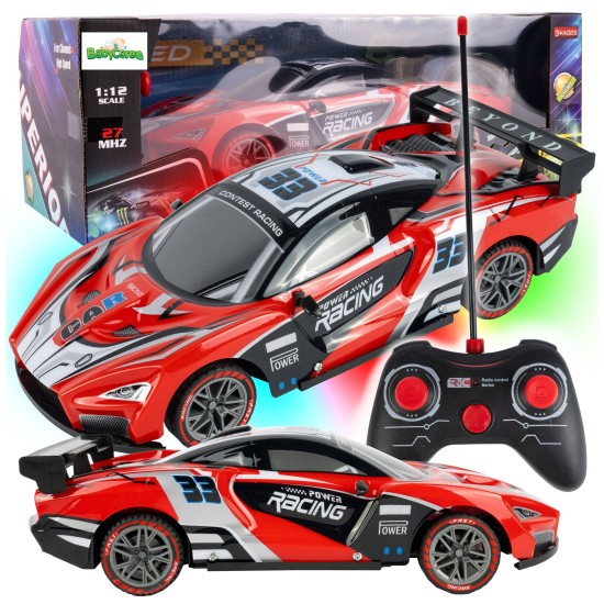 Radijo bangomis valdomas lenktyninis automobilis Racing