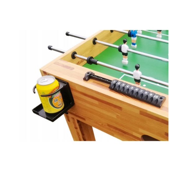 Futbolo mėgėjams MS futbolo stalas 121 x 101 x 80 cm