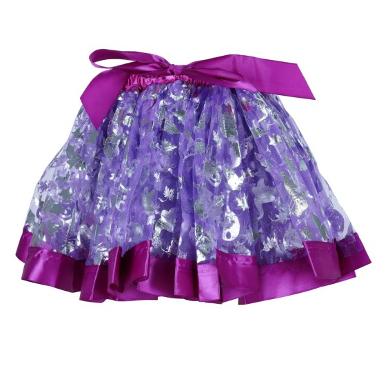Vaikiškas raganos - burtininkės kostiumas, violetinis