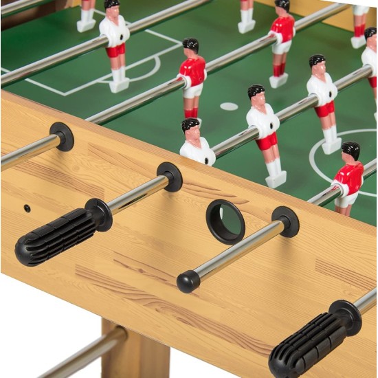 Futbolo mėgėjams MS futbolo stalas 121 x 101 x 80 cm