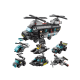 Lavinamasis konstruktorius Super Police, 456 dalys 3in1