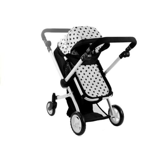 Lėlių vežimėlis su priedais Alice 2in1