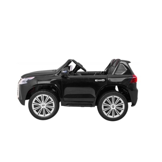 Dvivietis elektromobilis vaikams Lexus DK LX570 4x4 juodas