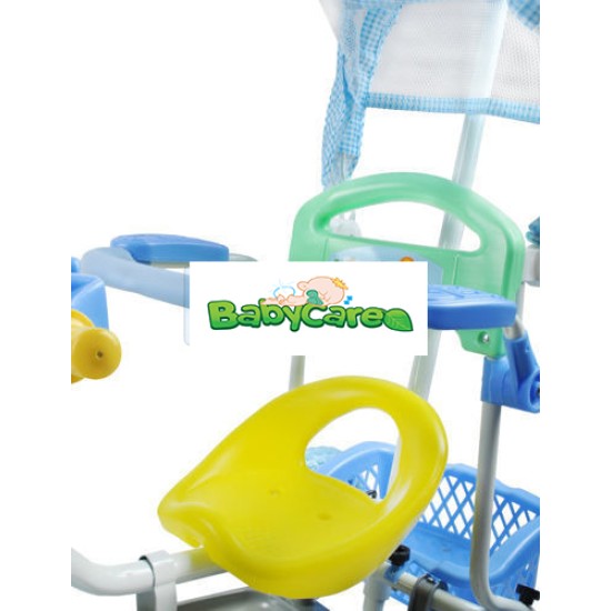 Vaikiškas triratukas mėlynas