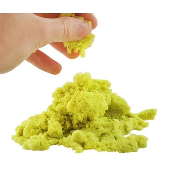 Natūralus kinetinis žalias smėlis 1 kg. 