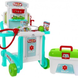 Gydytojo rinkinys su vežimėliu 3in1 "Little doctor"