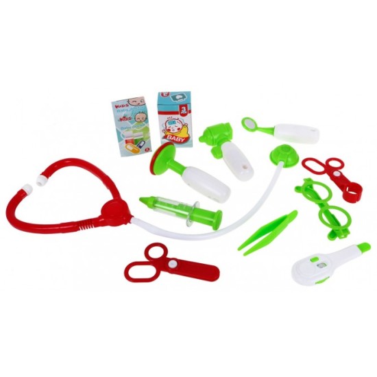 Gydytojo rinkinys su vežimėliu 3in1 "Little doctor"