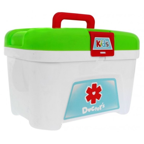 Gydytojo rinkinys su vežimėliu 3in1 "Little doctor"