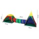 Palapinė-tunelis  392cm. WIGWAM RAINBOW 3*1