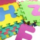 Minkštas EVA Edukacinis Kilimėlis - Dėlionė (puzzle) 36 dalys  14 cmX14cm.