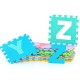 Minkštas EVA Edukacinis Kilimėlis - Dėlionė (puzzle) 36 dalys  14 cmX14cm.