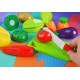 Žaislinės pjaustomos daržovės ir vaisiai Happy