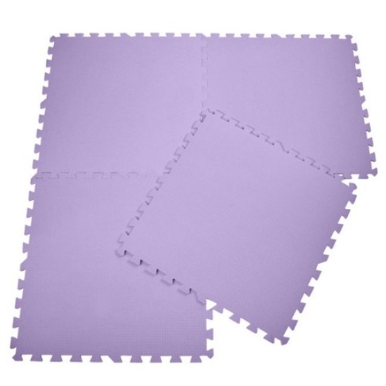 Minkštas EVA Kilimėlis – Dėlionė, Violetinė