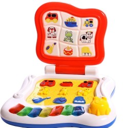 Žaislinis edukacinis vaikiškas kompiuteris-laptopas