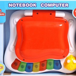 Žaislinis edukacinis vaikiškas kompiuteris-laptopas