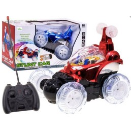 360° akrobatinis automobilis su pulteliu CRAZY TWISTER ir ledinėmis šviesomis