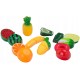 Žaislinės pjaustomos daržovės ir vaisiai ECO