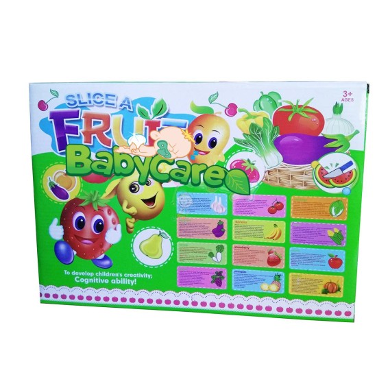 Žaislinės pjaustomos daržovės ir vaisiai Fruit