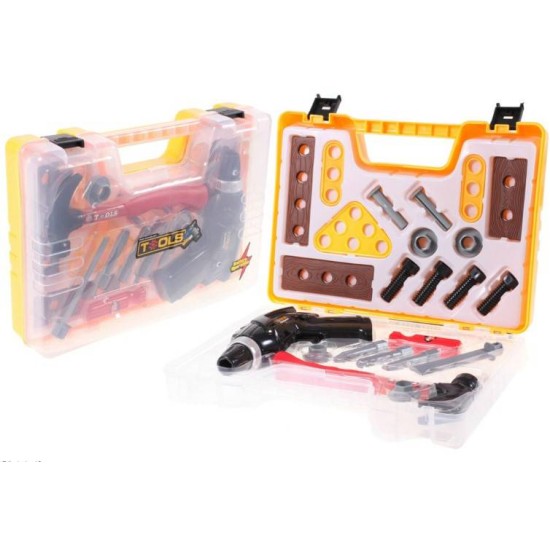 Žaislinis meistro rinkinys lagaminėlyje "TOOLS"