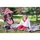 Lėlių vežimėlis su krepšiu Princess 2in1