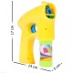 Automatinis muilo burbulų šautuvas Bubble Gun grojantis su švieselėmis 