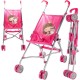 Lėlių vežimėlis-skėtukas PRINCESS 53cm.