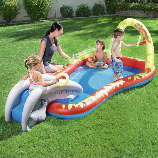 BESTWAY maudynių baseinas vaikams  "Play" purškiančiu vandenį