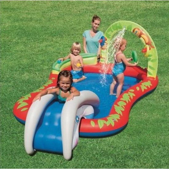 BESTWAY maudynių baseinas vaikams  "Play" purškiančiu vandenį